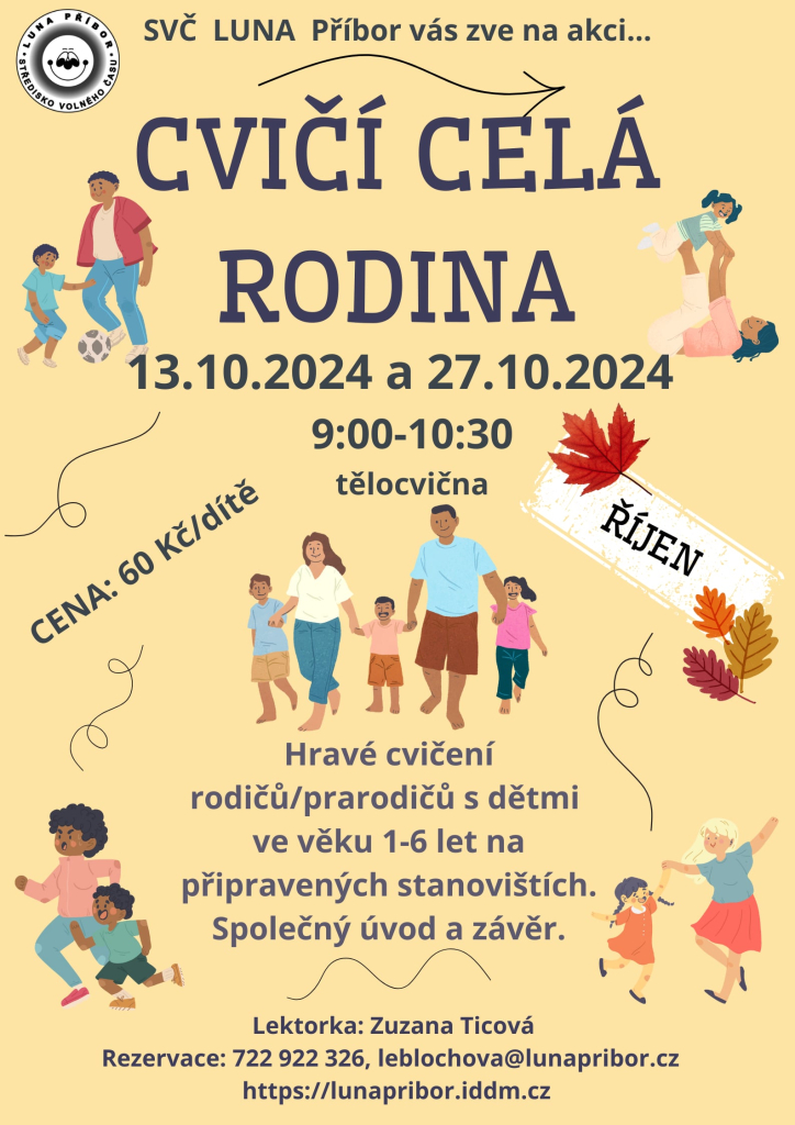 CVIČI CELÁ RODINA