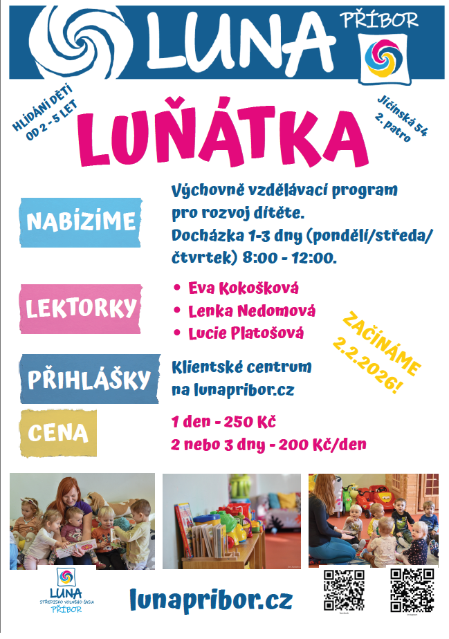 LUŇÁTKA opět v provozu!!!