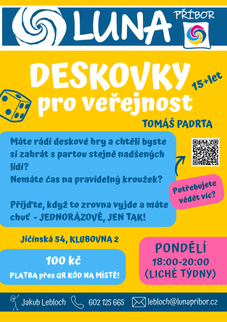 DESKOVKY PRO VEŘEJNOST