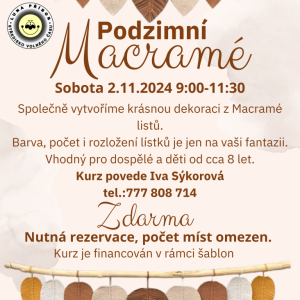 Podzimní macramé