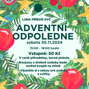 ADVENTNÍ ODPOLEDNE