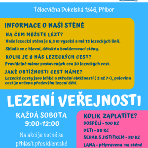 LEZENÍ VEŘEJNOSTI 1