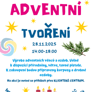 ADVENTNÍ TVOŘENÍ