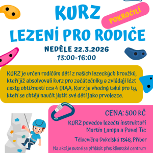 KURZ LEZENÍ PRO RODIČE – POKROČILÉ