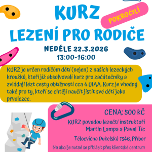 KURZ LEZENÍ PRO RODIČE – POKROČILÉ